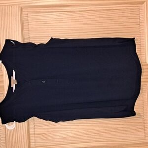 LOFT Dressy Tank. Navy Blue. Size M.